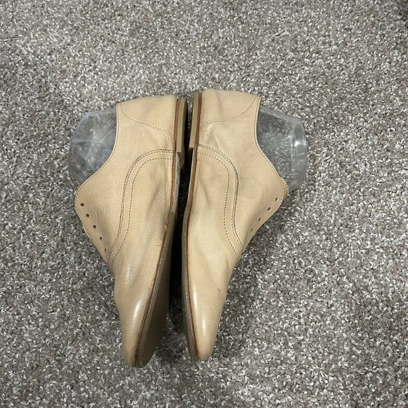 Boemos Italian Brown Leather Slip On Women's Loafers Oxford Shoes Size 3 - Picture 6 of 9